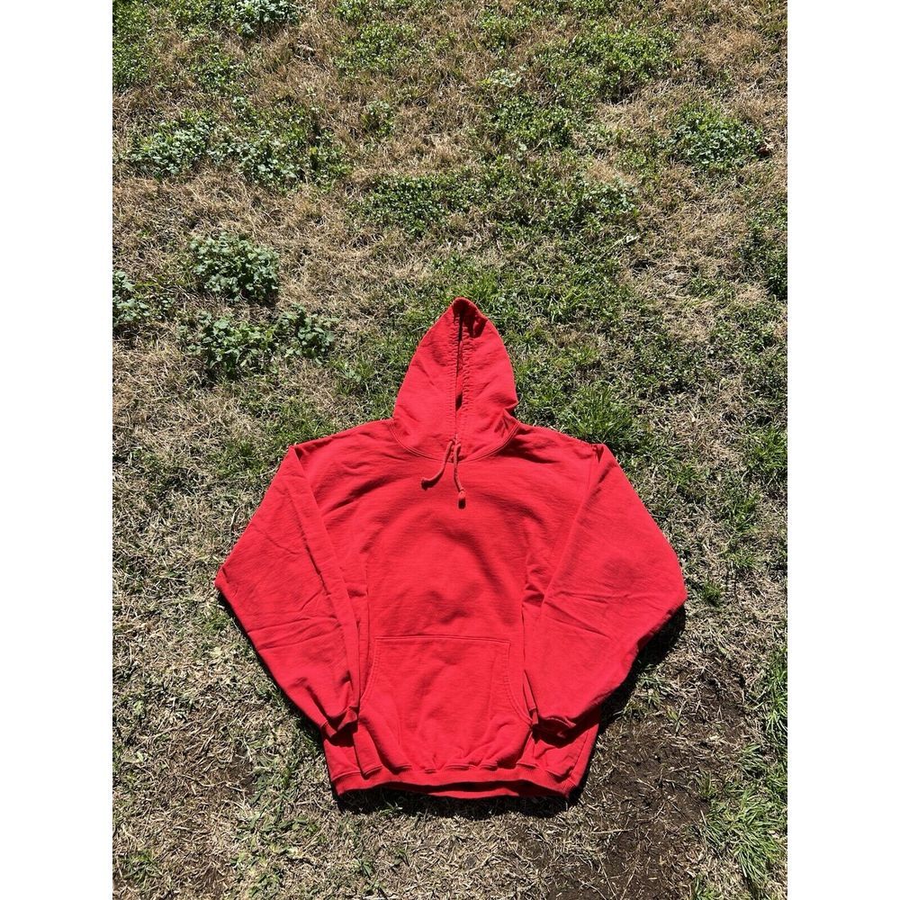 Vintage 90s Marlboro Country Store Adult XXL Hoodie Pullover Sweatshirt Red 2XL